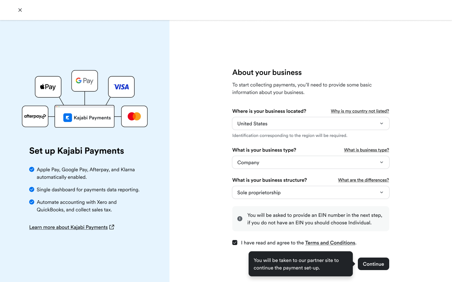 Set up Kajabi Payments